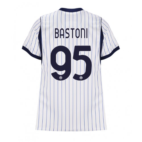Inter Milan Alessandro Bastoni #95 Gostujuci Dres za Ženska 2026-27 Kratak Rukavima